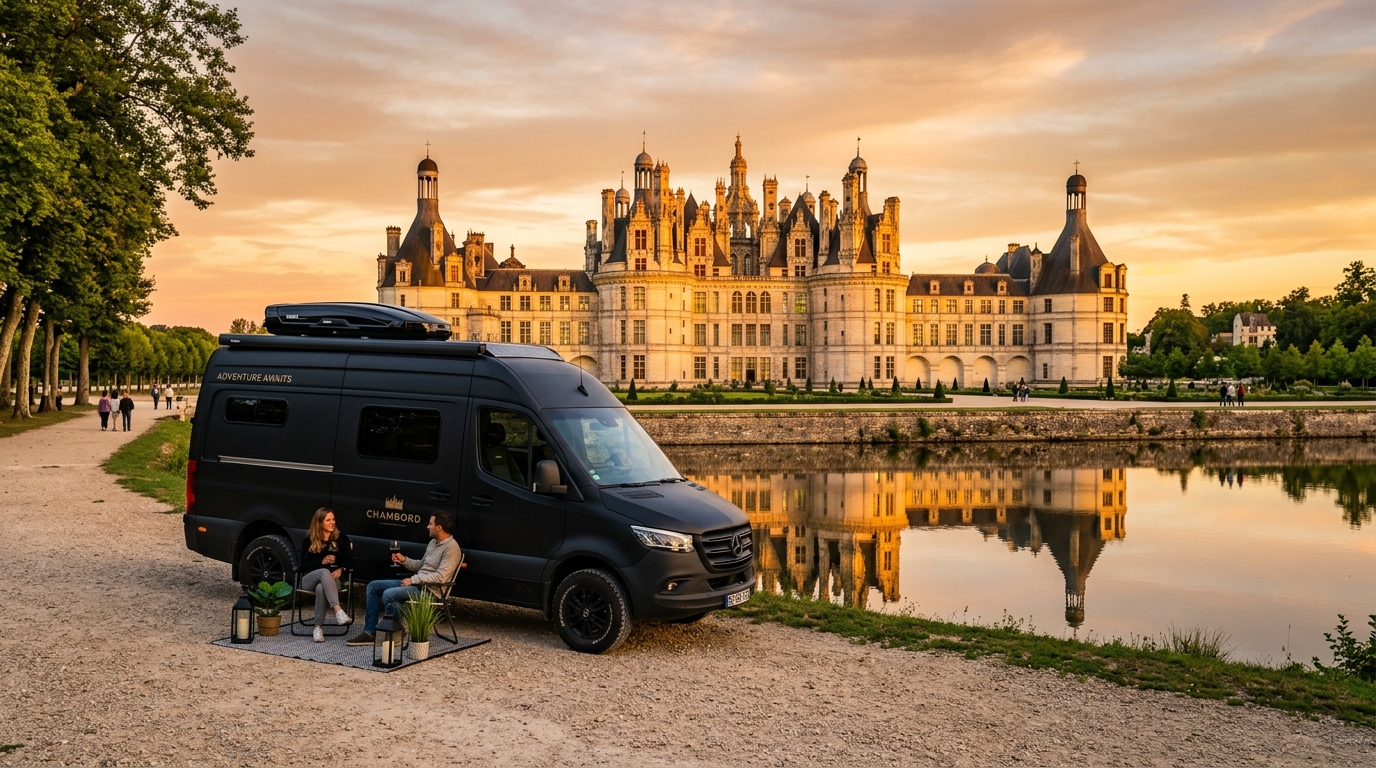 Château de Chambord en van VTC